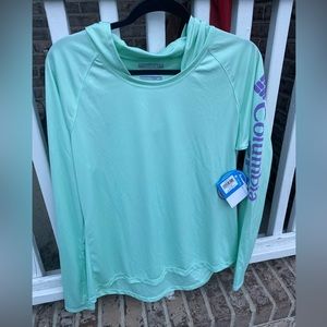 Columbia Women’s Tidal Tee OMNI-Wick Hoodie Large NWT
